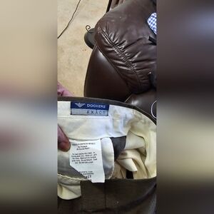 Dockers Exact Men's Pants in Cream and Brown